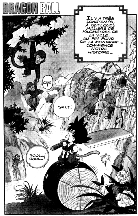 Mangas Dragon Ball édités par Glénat