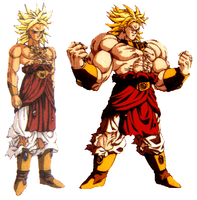 Broly has two transformations