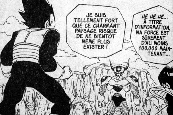 Extrait du manga DB